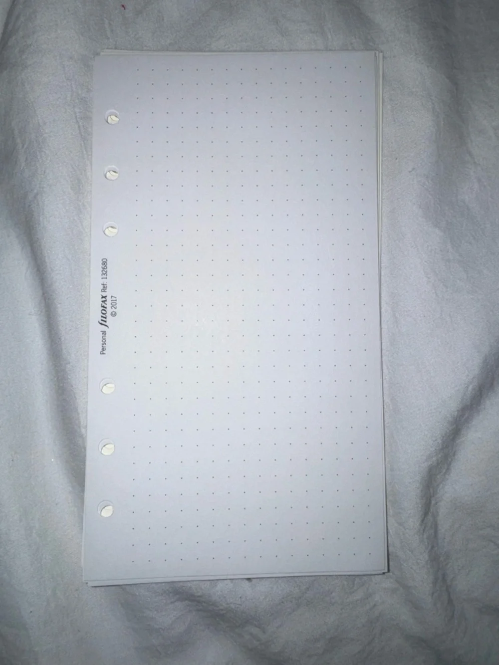 filoFAX Personal Planner Inserts